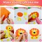 Multi-Colored Felt Sheets, Self-Adhesive Felt Sheets, 30pcs 7"x11.3"(Close to A4 Size - 18x28.5 cm, Pre-Cut Felt Sheets for Crafts,Craft Felt Fabric Sheets.